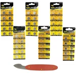 60PC Assorted Watch Battery Compatible With Kit Sizes 357 377 386 389 392 393 New. Price: $26.95.