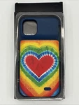 Casely Power 2.0 Battery Iphone 11 Xr Rainbow Heart Tie Dye Charging Used. Price: $24.30.