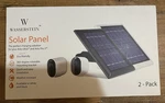 Wasserstein 2W 5 Volt Solar Panel 4M Cable For Arlo Ultra Models Pack White Open. Price: $29.95.