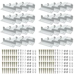 32 Units Panel Mounting Z Brackets Lightweight Aluminum Corrosion,solar New. Price: $78.14.