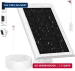 Solar Panel For Ring CAMERA(2ND Generation) Dustproof Waterproof 5W New. Price: $22.38.