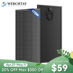 12V 170W 200W Watt Mono Solar Panel Black Battery Charging Home Rv Off-grid Boat New. Price: $74.99.