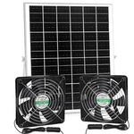 Blessny 5.5" Solar 2 Fan Kit For Intake Exhaust Air, Weatherproofed Pow New. Price: $70.22.