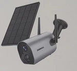 Zumimall Solar Security Camera Wireless Outdoor 2.4GHZ Wifi 2K Hd Night Vision New. Price: $50.00.