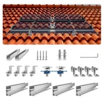 Vevor Solar Panel Mounting Brackets Kit For Various Roofs New. Price: $40.72.