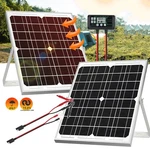 12V 60W Solar Power Car Battery Trickle Charger Maintainer With Mppt Controller New. Price: $41.99.
