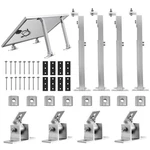 Adjustable Solar Panel Tilt - Aluminum Alloy Mounting Brackets... New. Price: $97.02.