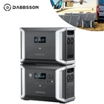 Dabbsson 5330WH Portable Power Station 2200W Solar Generator Expandable Battery Used. Price: $1999.00.