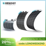 Renogy 200W 100W 50W Monocrystalline Flexible Solar Panel For Rv Camper Boathome New. Price: $277.19.