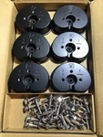 Tesla Zep Solar Mounting Blocks Lot Of (30) Open. Price: $300.00.