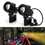 Mofun Motorcycle Auxiliary Led Light Kit White/amber Fog With Wire Harn... New. Price: $133.08.