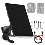 6W Solar Panel For Trail Camera,high-efficiency Monocrystalline Silicon New. Price: $48.64.