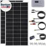 200 Watt 12VOLT/24VOLT Solar Panel Starter Kit 2PCS 105W Monocrystalline Module New. Price: $257.07.