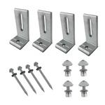 Solar Panel Mounting Bracket 4 Units For Rv Boat Off Grid Roof, Support 10W... New. Price: $31.67.