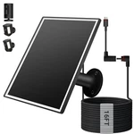 Ververay Solar Panel For Ring Camera, 6W Charger With Usb-c BLACK-106-1 New. Price: $24.63.