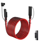 Elfculb 14AWG Sae Extension Cable 20FT Quick Disconnect Wire Harness Solar Rv New. Price: $31.32.
