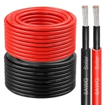 Kimbluth Solar Cable 50FT Red + Black Tinned Copper New. Price: $141.10.