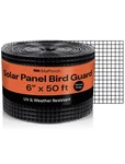 Maporch Solar Panel Squirrel Netting - Pvc Coated Galvanized 6"X50FT, Black New. Price: $49.83.