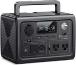 Bluetti Solar Generator EB3A, 268WH LIFEPO4 Battery Backup W/ 600W (1,200W Sur New. Price: $330.00.