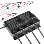 Vevor 4BANK 10A 12V Smart Marine Battery Charger Onboard IP68 Waterproof Boat Rv New. Price: $219.90.