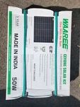Waaree WSBC-50 Ceyone Solar Kit W/30A Charge Controller, Watt Panel New. Price: $125.00.