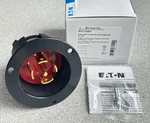 New Eaton AHCL2230FI Locking Flanged Inlet 30A 277/480V L22-30P 3PH Pole 5WIRE. Price: $34.95.