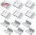 12 Pack Solar Panel Mid Clamps 1.06 Inch Bracket Aluminium Mounting New. Price: $14.47.