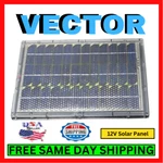 Solar Panel Kit Home Car Truck Marine Rv 12V Dc Battery Weatherproof W/ Clamps Used. Price: $44.98.