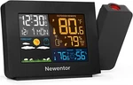 Newentor Atomic Projection Alarm Clock With Weather Station For Bedrooms,.... Price: $67.26.