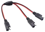 Aaotokk 30CM Sae Y Splitter Adapter Cable - 1 2 Dc Power Red Black New. Price: $11.94.
