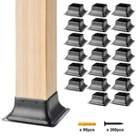Vevor 20PCS 4X4 Post Base Brackets Heavy Duty For Standard Wood Anchor New. Price: $87.99.