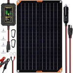 Sunapex 30W Flexible Solar Panel With Mppt Charge Controller Battery New. Price: $74.99.