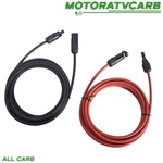 All-carb 12 Awg 15 Ft Black + Red Solar Panel Extension Cable Wire Connector New. Price: $16.39.