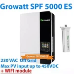 Growatt Spf 5000 Es Off Grid Solar Inverter Support 48V Battery Mppt+wifi Modul New. Price: $949.94.