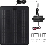 Solar Battery Charger Maintainer, 20W Panel Kit For Dump Trailer Built-in New. Price: $110.80.