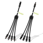 Newpowa 1 4 Y Solar Panel Connectors Parallel Branch Cable Wire .... Price: $26.37.