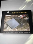 Lion Energy Cub Go Power Kit 120WH Portable Station + Solar Panel New. Price: $175.00.