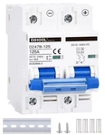 Dc Circuit Breaker 125A Pole Solar Disconnect Switch 12V-240V Dihool New. Price: $29.99.