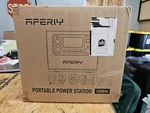 Sealed Aferiy Portable Power Station 1200W 14 Output Ports Solar Generator New. Price: $575.99.