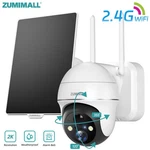 Zumimall Wireless Outdoor Solar Security Camera 2K Color Night Vision 2.4GHZ Wif New. Price: $59.99.