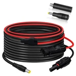 Comeap 30FT 9M Solar Panel Adapter For Jackery, Compatible With MC-4 To Dc 8MM New. Price: $80.56.