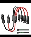 Bateria Power Solar Connectors For 2 Up PANELS-1FT New. Price: $11.95.