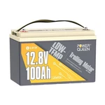 New Power Queen 12.8V 100AH Low-temp LIFEPO4 Battery Perfect For Trolling Motor. Price: $259.99.