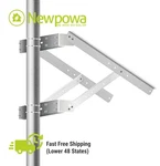 Newpowa Universal Double Arm Pole Mounting Bracket Designed For One 100-220W. Price: $97.99.