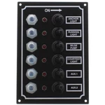 Seasense Led Switch Panel 6 Gang With Breaker And Rubber Boots New. Price: $107.33.