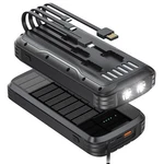 Solar-power-bank-charger, 40000MAH Portable Built In Cables With Us... New. Price: $47.87.