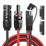Goupchn Solar Panel To Sae Adapter Cable 10AWG Pv Extension Wire Kit New. Price: $17.99.
