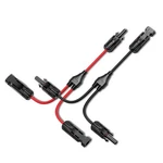 Bateria Power Solar Connectors 30A Y-branch 1 Pair M/ff+f/mm, Black And Red New. Price: $18.32.