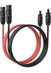 Elfculb Solar Panel Extension Cable - 12AWG 30FT Black And Red With Male/female New. Price: $24.00.