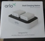 Arlo VMA5400C-100NAR Accessory Dual Charging Station Open. Price: $25.00.